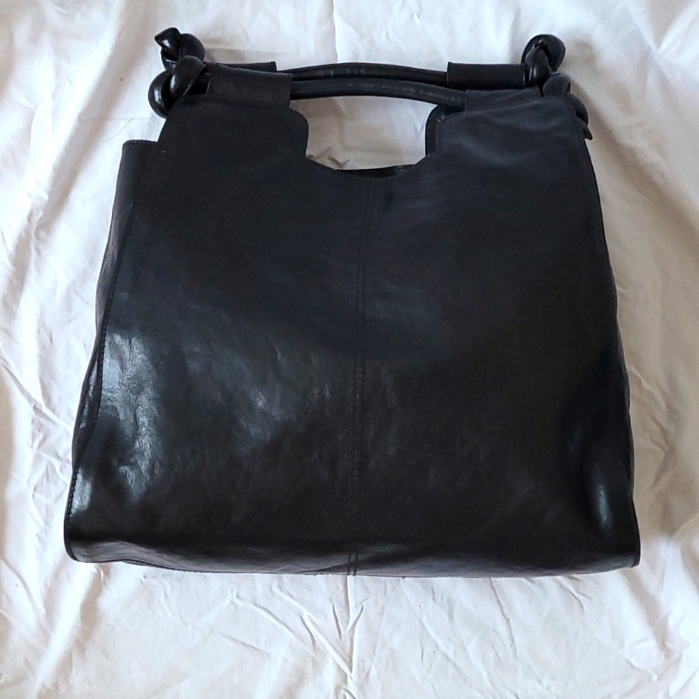 *New* large English saddle leather handbag